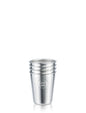 soulcup • 4er Pack Trinkbecher aus Edelstahl 300ml plain