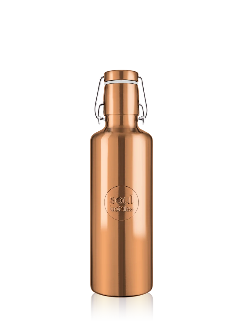 soulbottle steel light • Trinkflasche aus Edelstahl 750ml copper